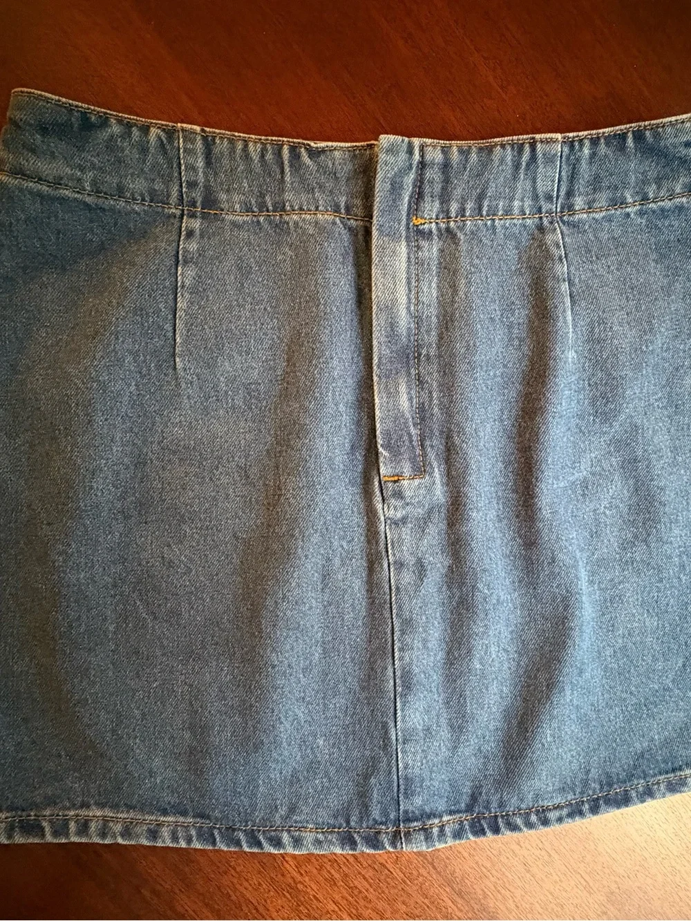 Coach Bluejean skirt.